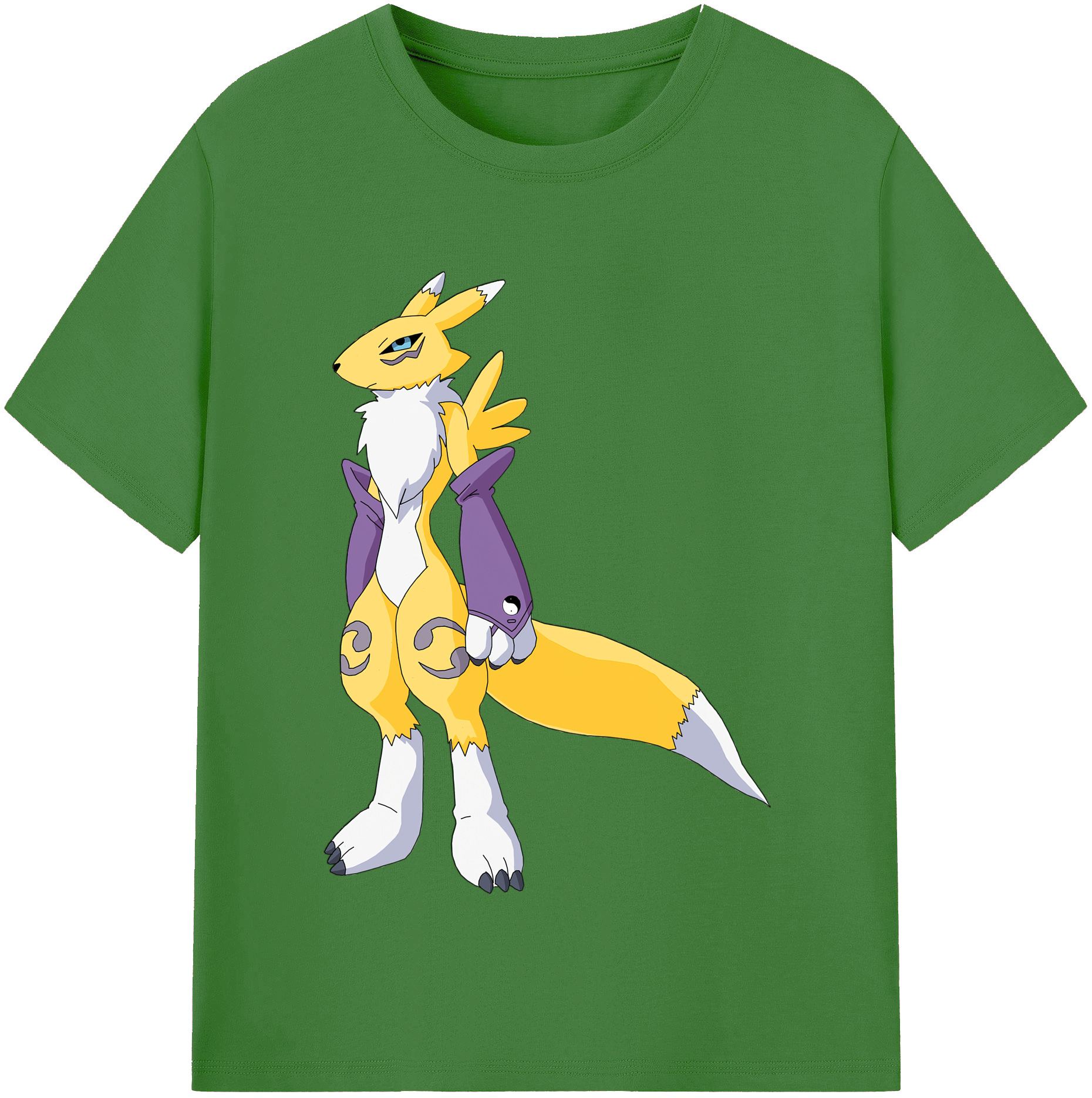 （画像用） Digimon デジタルモンスター/デジモン レディースカジュアルプリントTシャツ（綿100％）